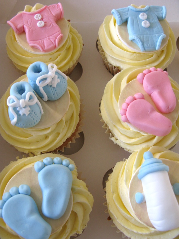 Baby Shower Cupcakes