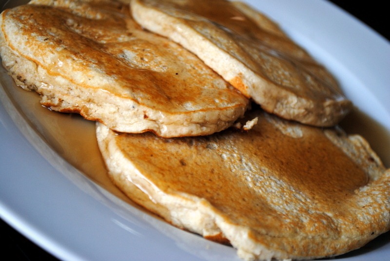 Banana Protein Pancakes