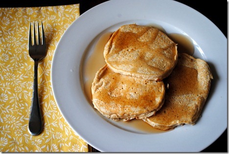 Banana Protein Pancakes