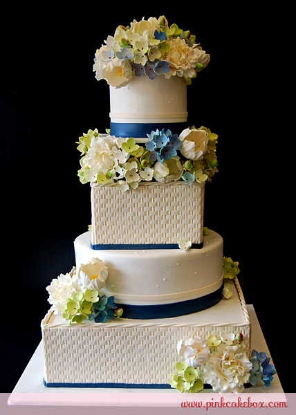 Basketweave Wedding Cake Basketweave Wedding Cake