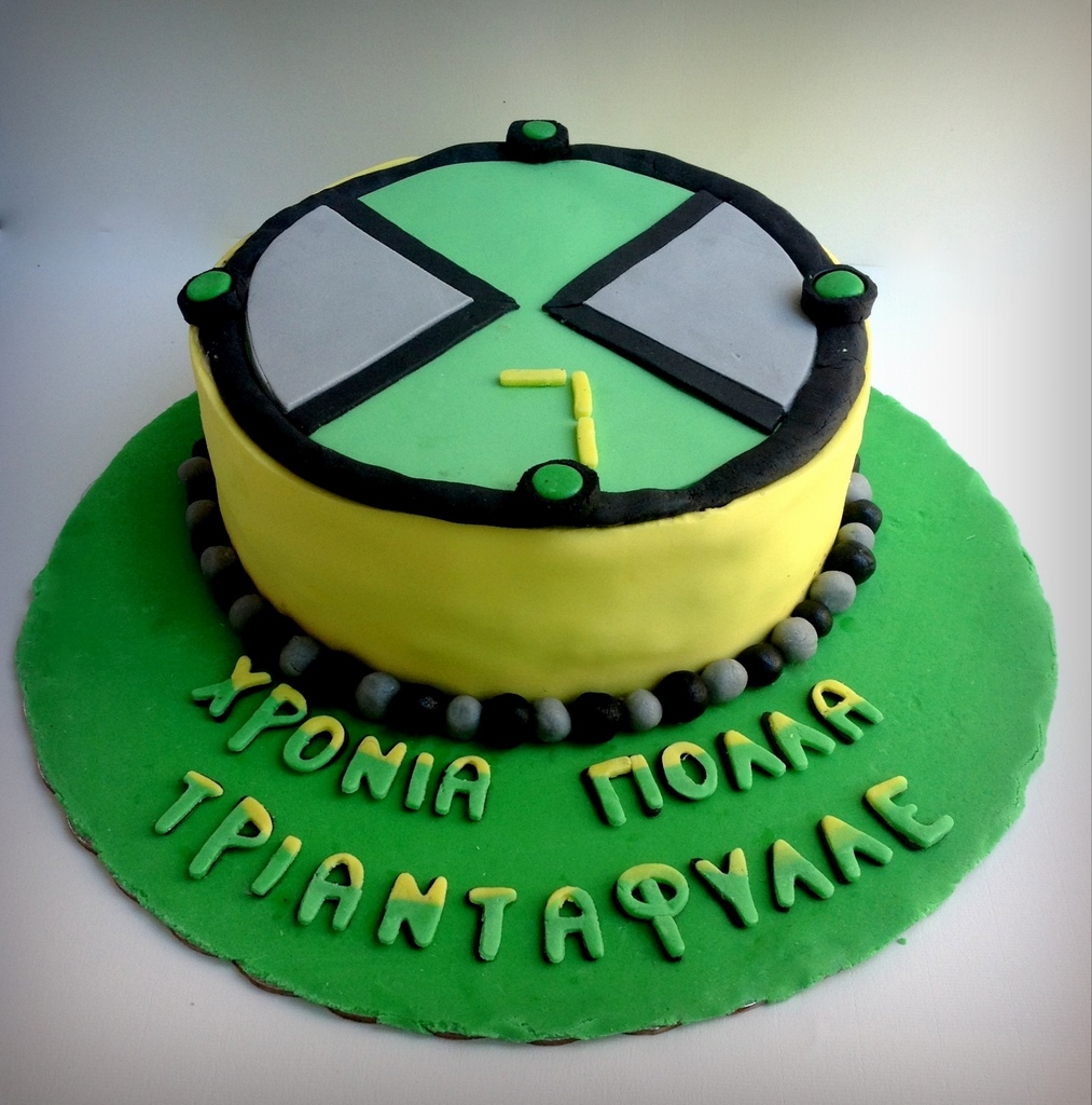 Ben 10 Birthday Cake