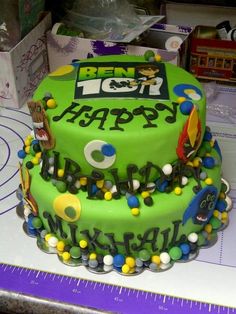 Ben 10 Birthday Cakes for Boys