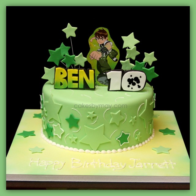 6 Photos of Ben 10 Car Cakes Boy Cakes