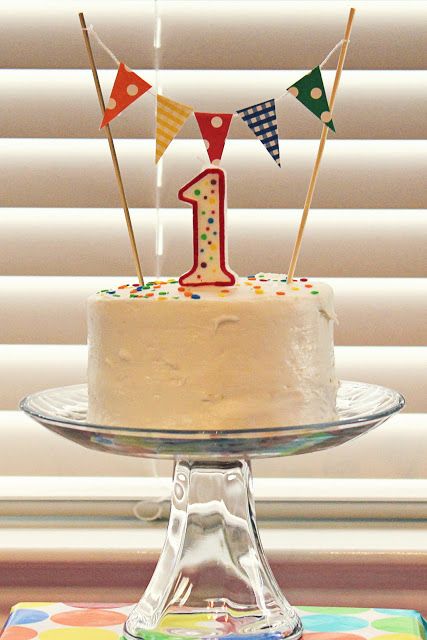 Birthday 1st Cake Banner Birthday 1st Cake Banner