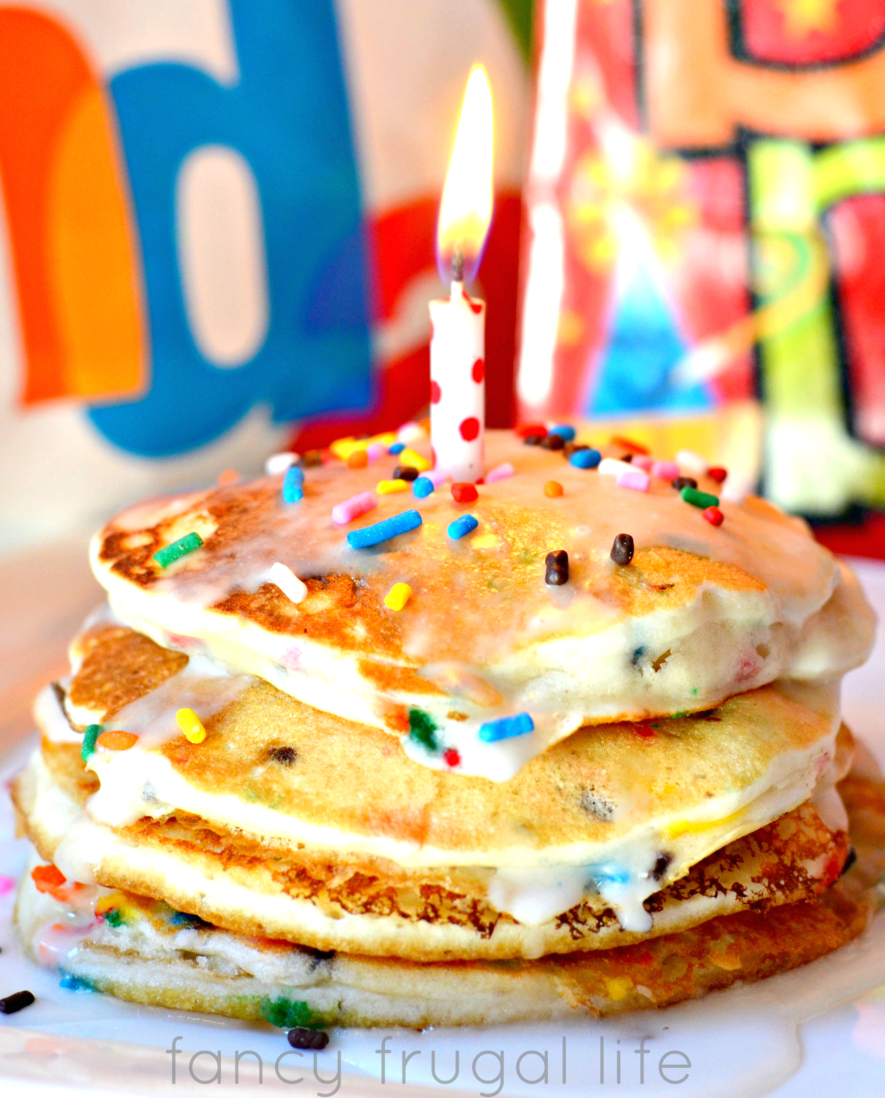 7 Photos of Pancakes With Sprinkles In Them