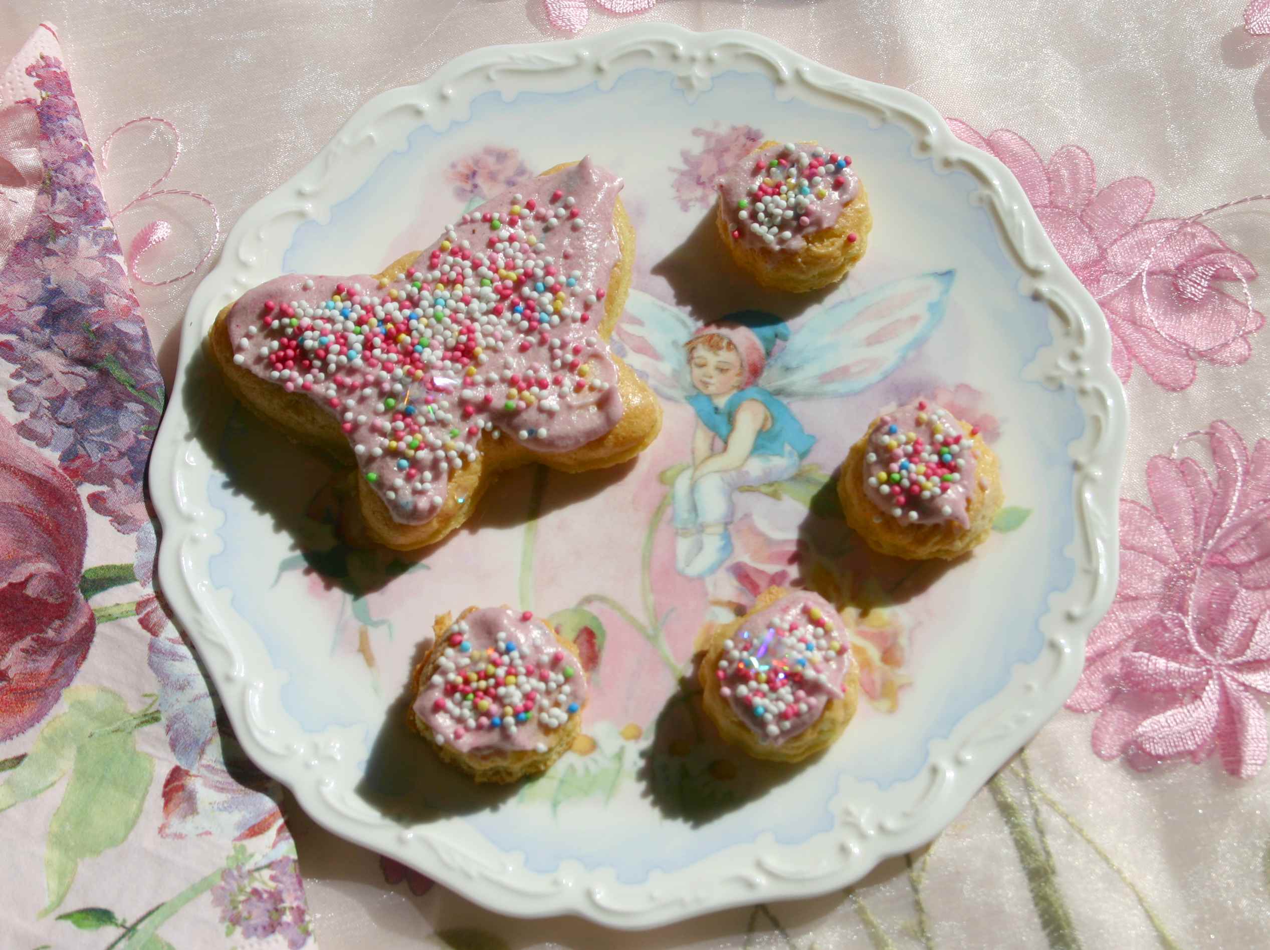 Buttercream Butterfly Cake