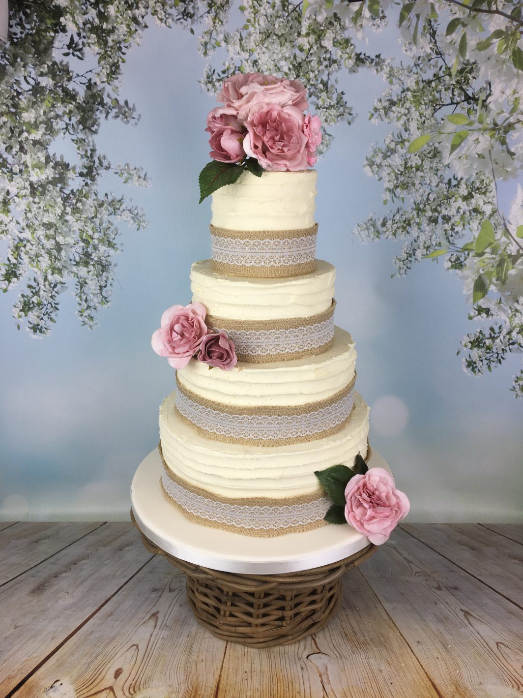 Buttercream Wedding Cake