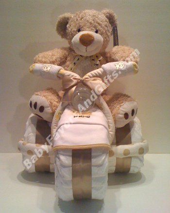Cake Diaper Instruction Tricycle Baby Shower Cake Diaper Instruction Tricycle Baby Shower