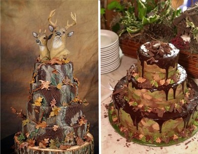 Camo Wedding Cake Camo Wedding Cake