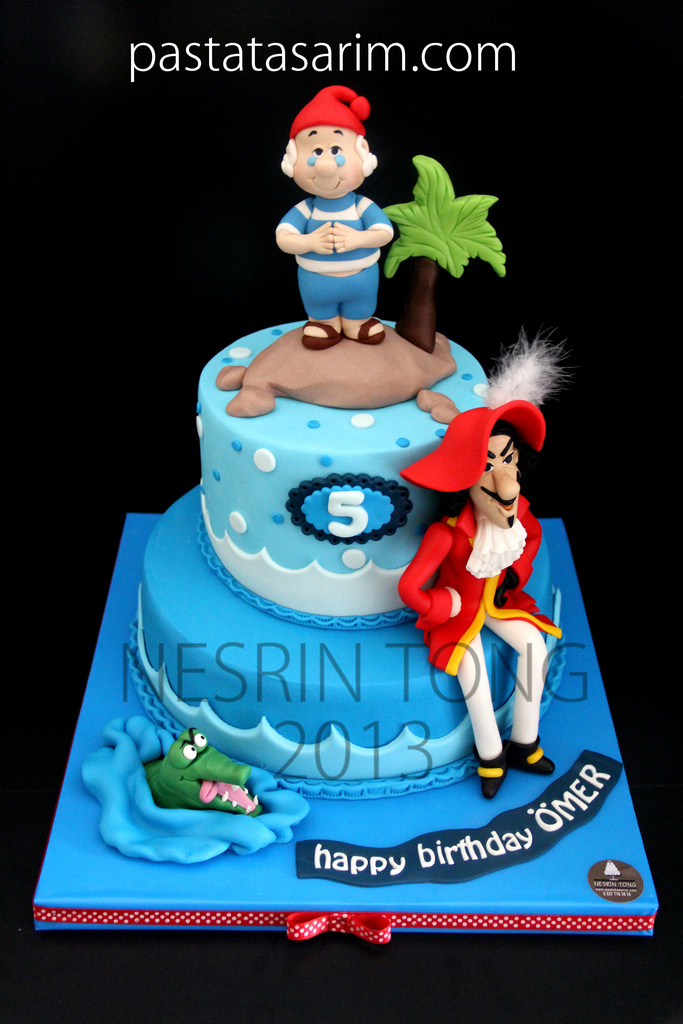 Captain Hook Pirate Cake