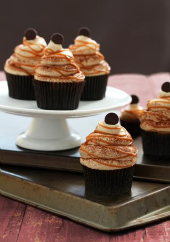 Caramel Cappuccino Cupcakes