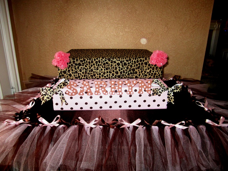 Cheetah Sheet Cake