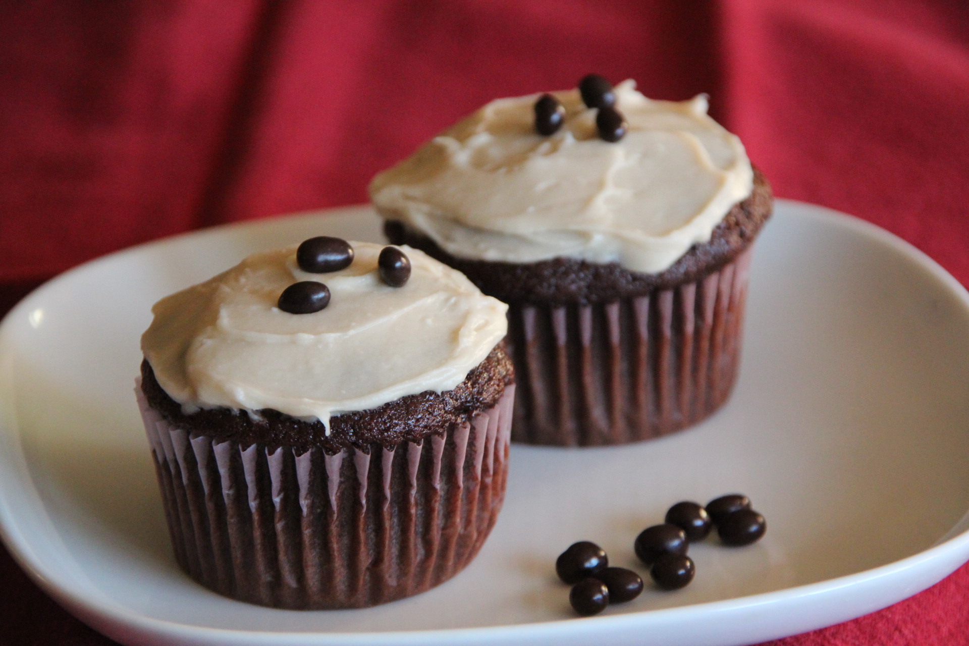 Chocolate Cupcakes with Cream Cheese Frosting