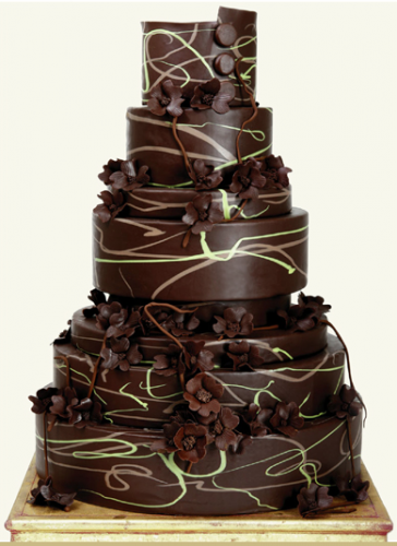 Chocolate Wedding Cake