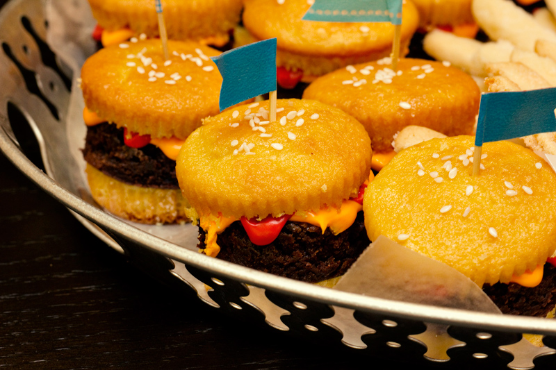 Cookie French Fries Hamburger Cupcakes