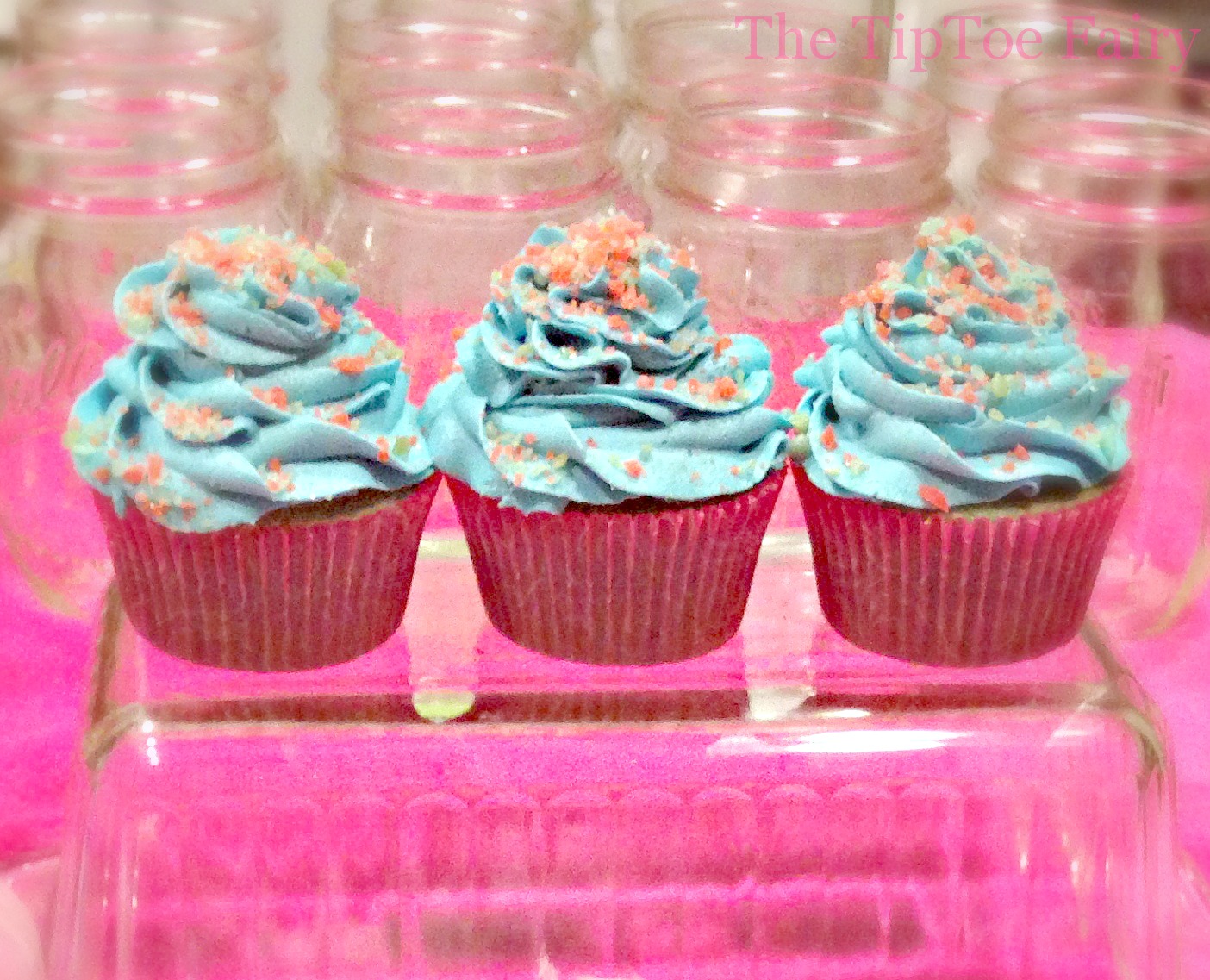 Cotton Candy Flavored Cupcakes Cotton Candy Flavored Cupcakes