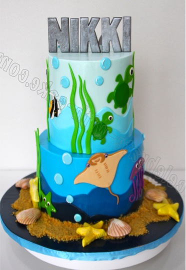 Creature Sea Ocean Cake Creature Sea Ocean Cake