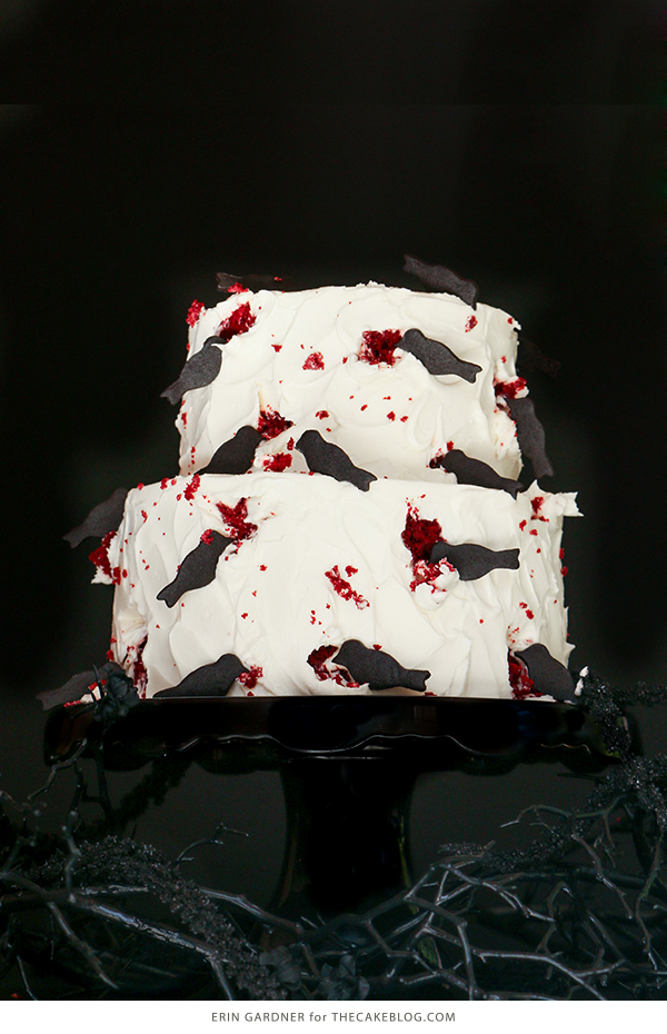 Crow Halloween Cake