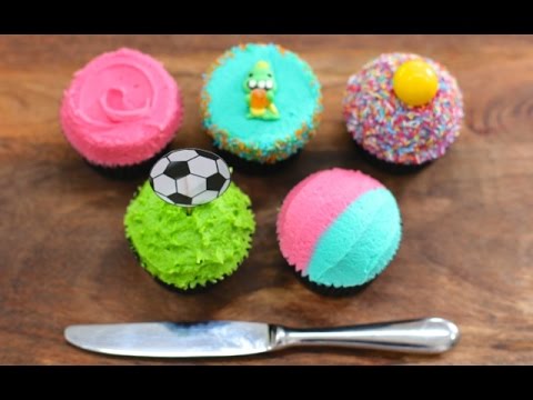 Cupcake Frosting with No Tools