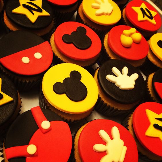 Cupcakes De Mickey Mouse