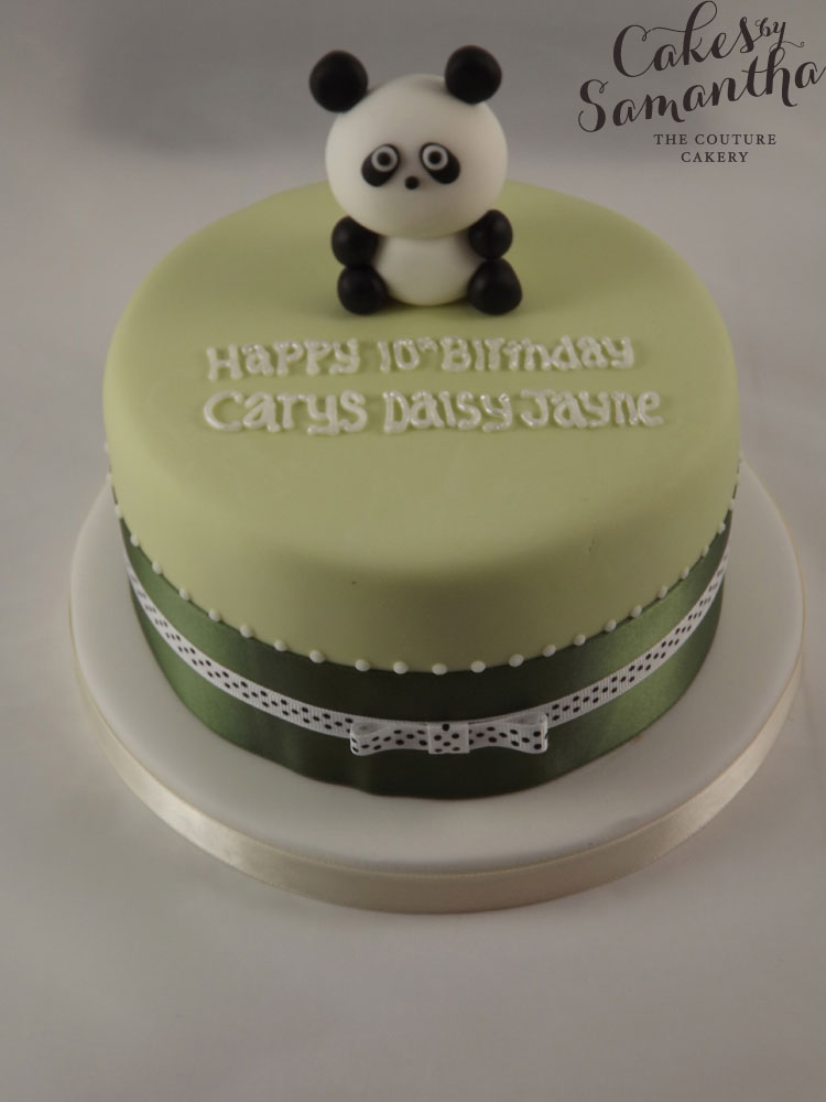 Cute Panda Birthday Cakes