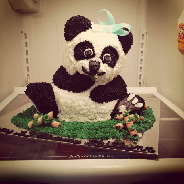 Cute Panda Birthday Cakes