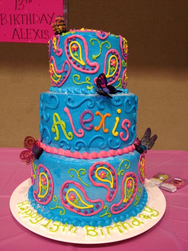 Cute Teen Birthday Cake Cute Teen Birthday Cake