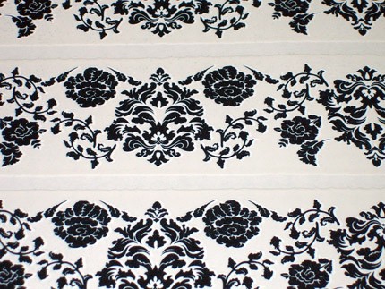 Damask Edible Cake Strips Damask Edible Cake Strips