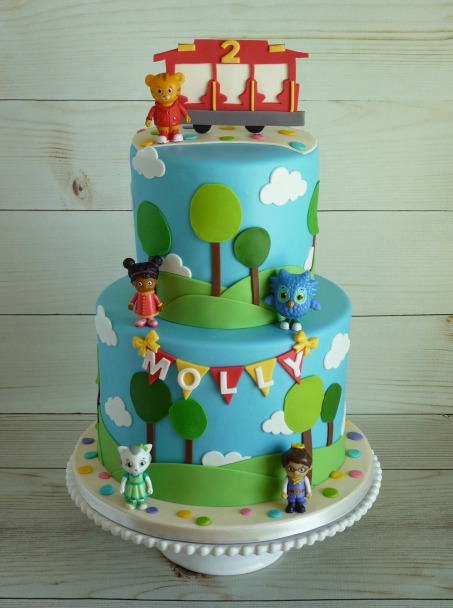 Daniel Tiger Birthday Cake