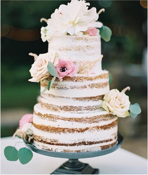 Deconstructed Wedding Cake