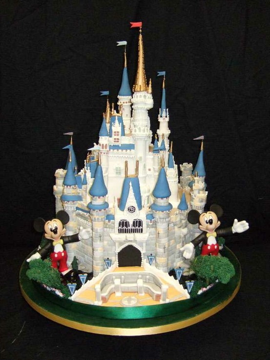 Disney Cinderella Castle Cake Disney Cinderella Castle Cake
