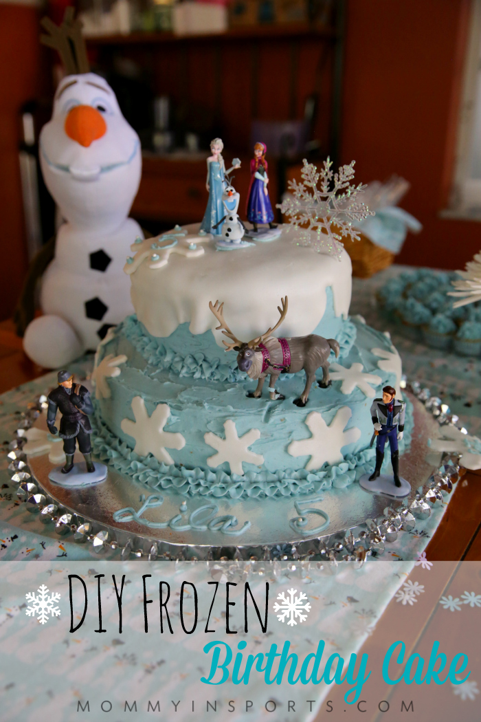 DIY Birthday Cake Frozen