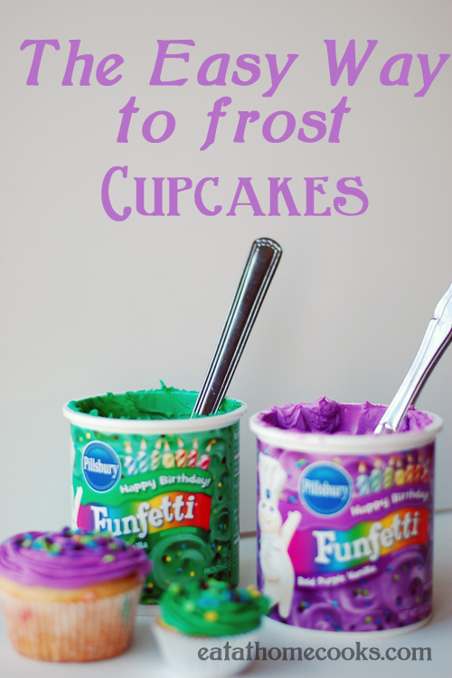 Easy Ways to Frost Cupcakes