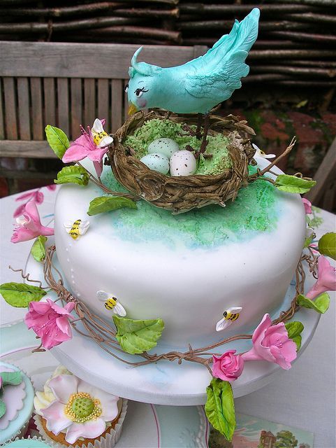 Elegant Easter Cake