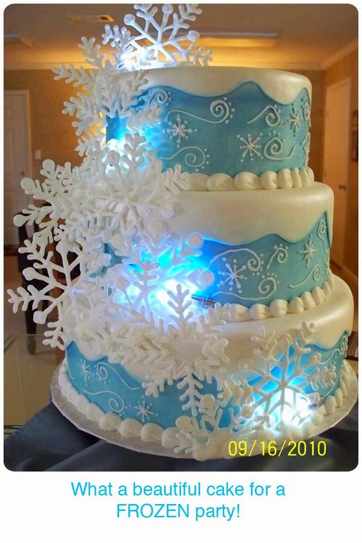 Frozen Party Cake Idea Frozen Party Cake Idea