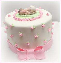 Girl Baby Shower Cake