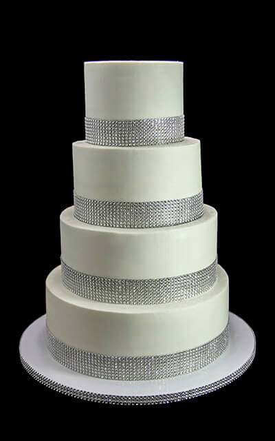 Glam Wedding Cake Glam Wedding Cake