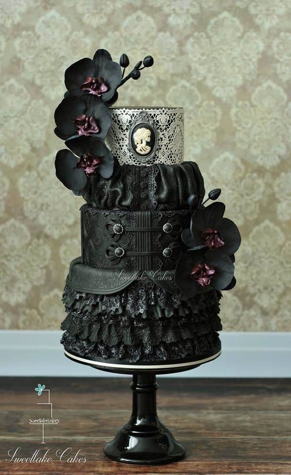 Gothic Wedding Cake