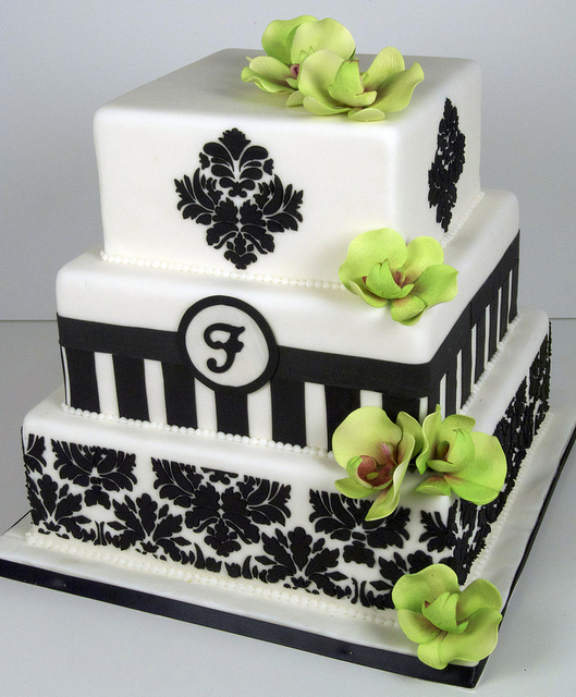 9 Photos of Damask Edible Images For Cakes 9 Photos of Damask Edible Images For Cakes