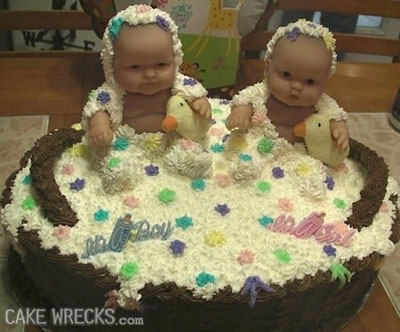 Gross Baby Shower Cakes
