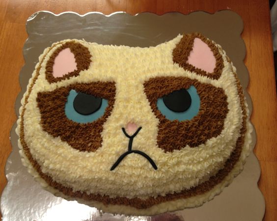 Grumpy Cat Birthday Cake Grumpy Cat Birthday Cake
