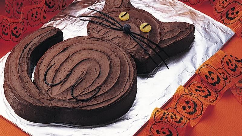 Halloween Black Cat Cake Betty Crocker