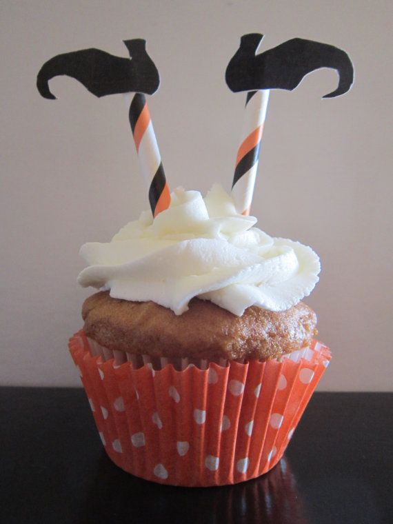 Halloween Witch Legs Cupcake Shoe Topper Halloween Witch Legs Cupcake Shoe Topper