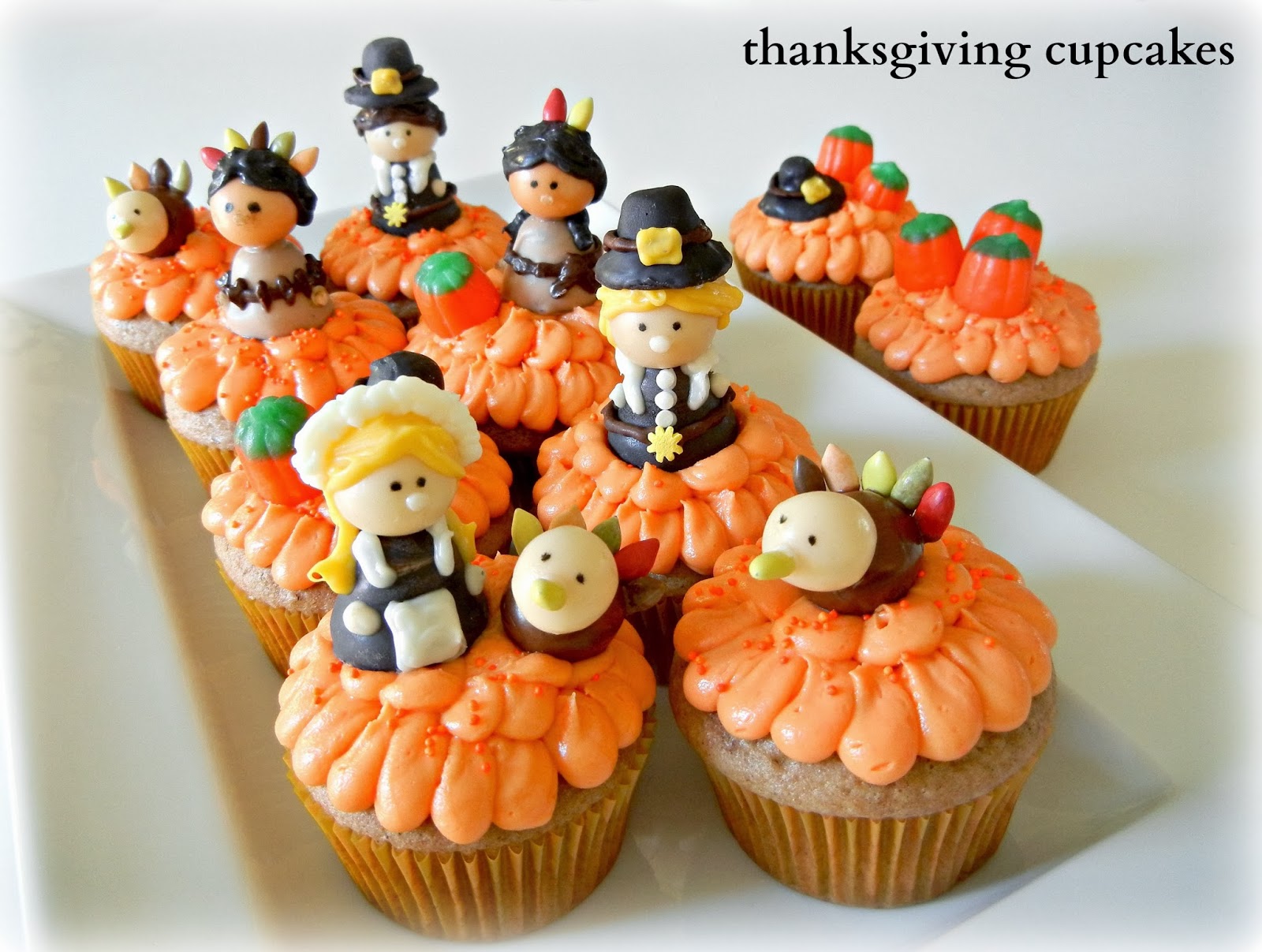 Holiday Thanksgiving Cupcakes