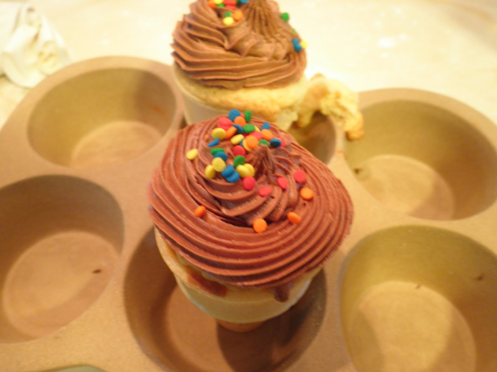 Ice Cream Cone Cupcakes Princess