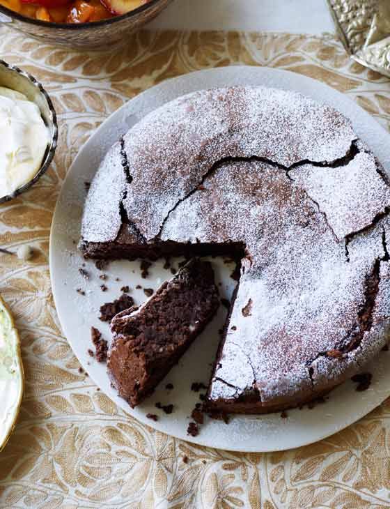Italian Chocolate Almond Torte Italian Chocolate Almond Torte