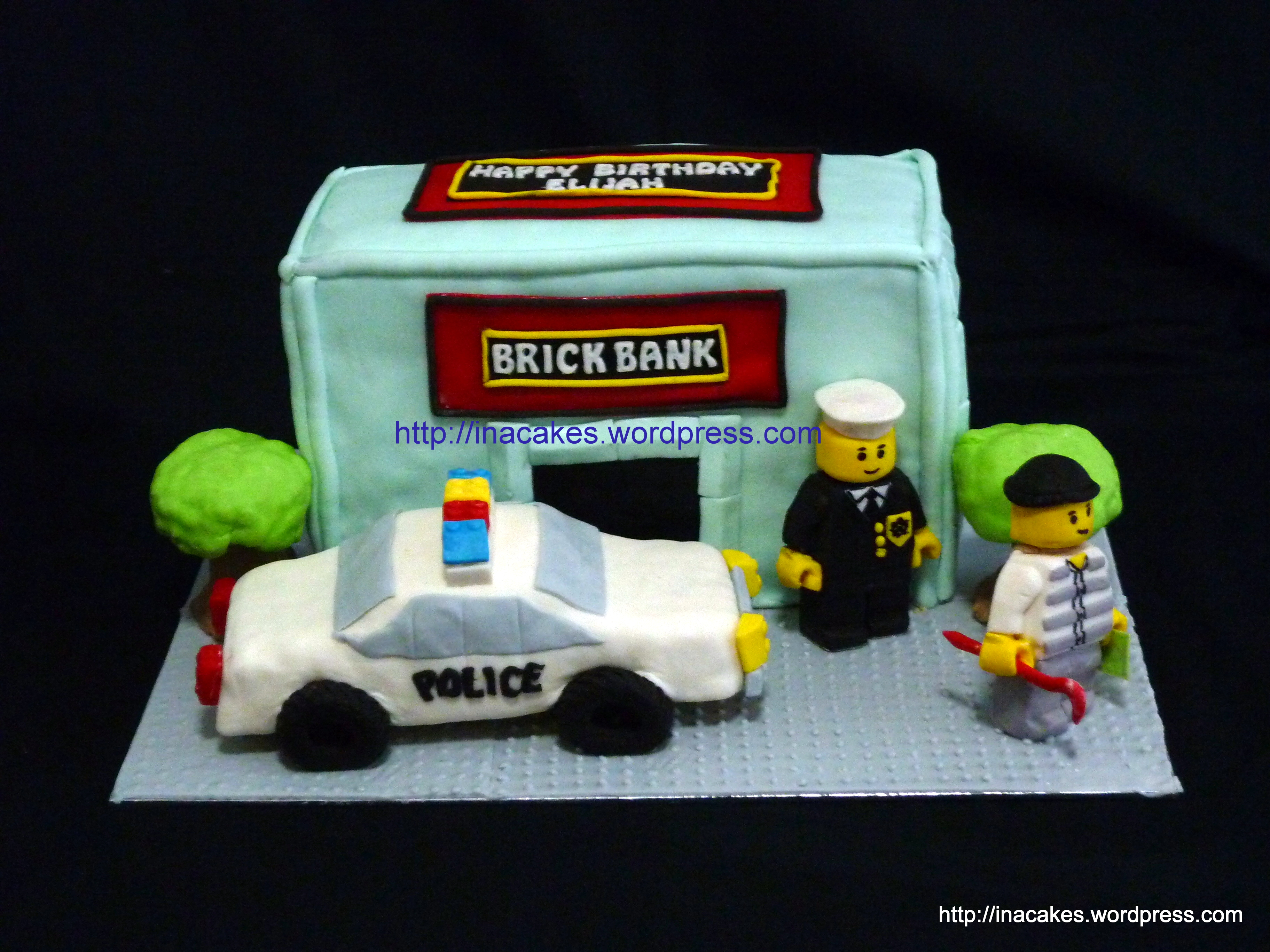 LEGO City Police Cake