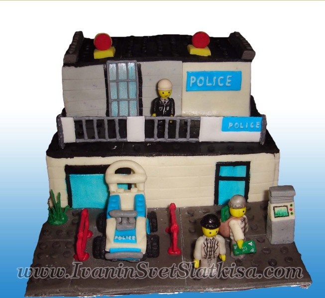LEGO Police Birthday Cake