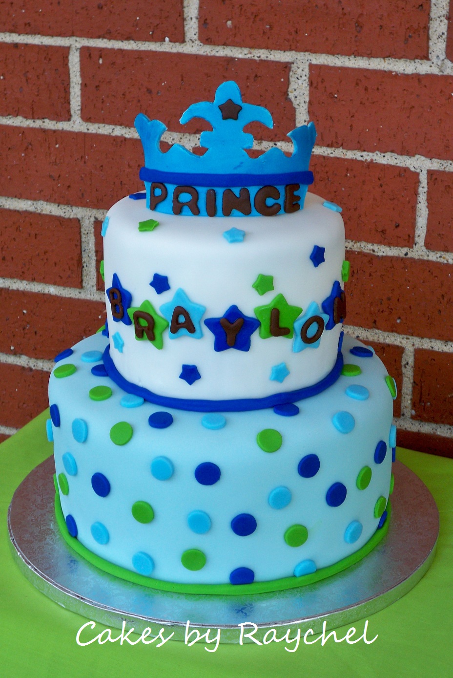 Little Prince Baby Shower Cake