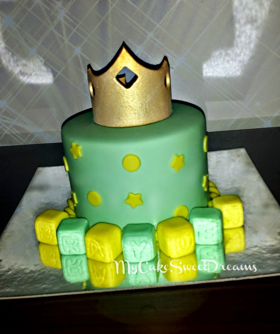 Little Prince Baby Shower Cake